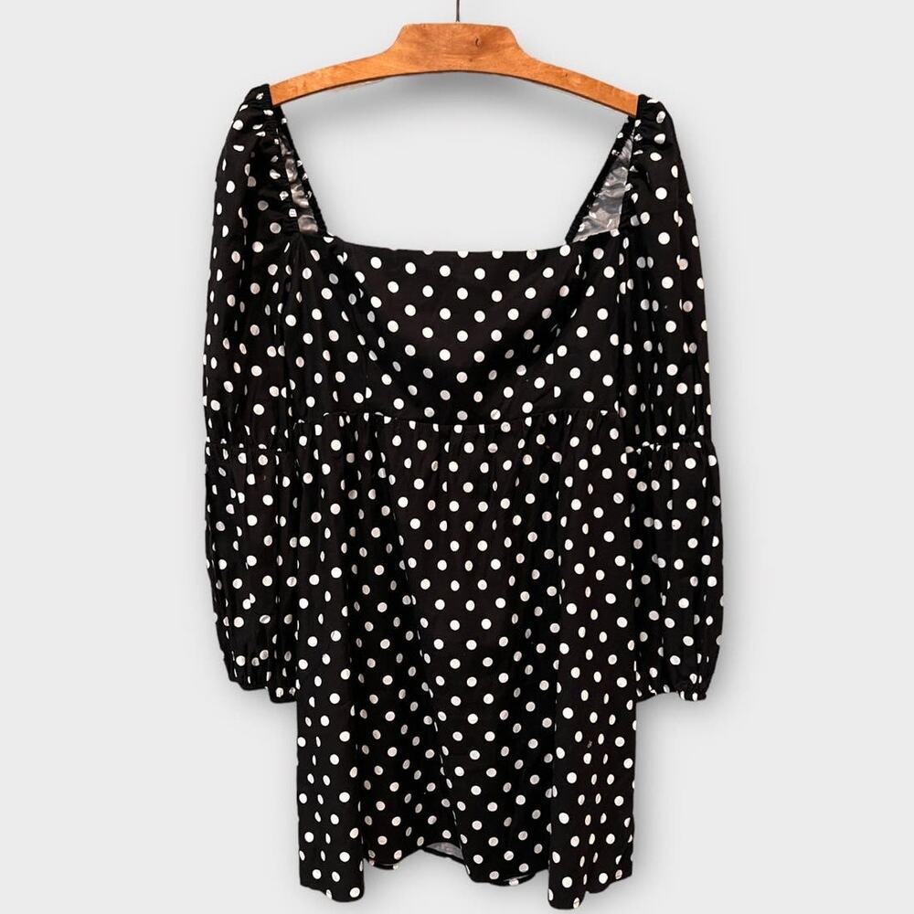 NEW Reformation Michaela Organic Cotton A-Line Dress Size 10